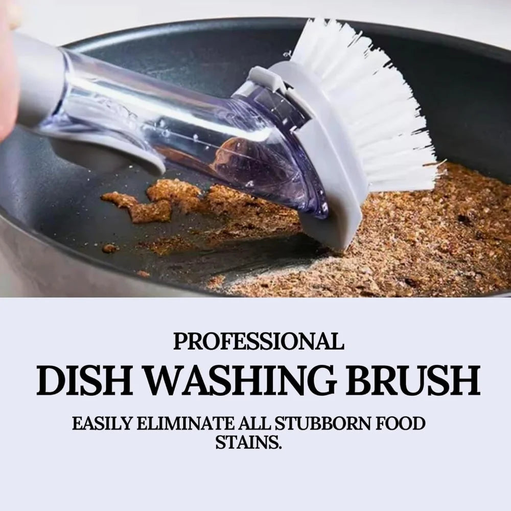 Multi-functional kitchen brush