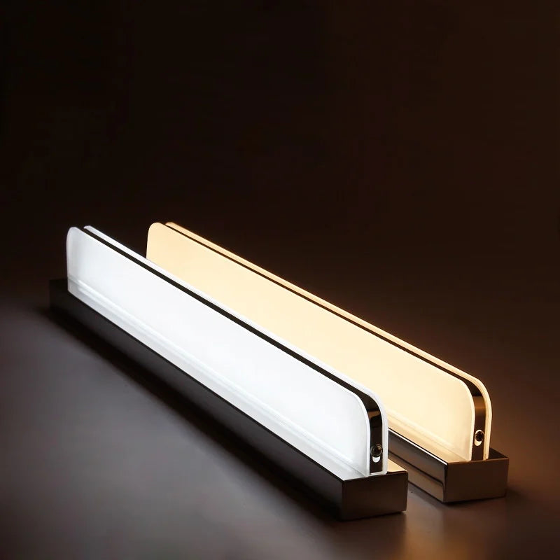 Led modern mirror wall light