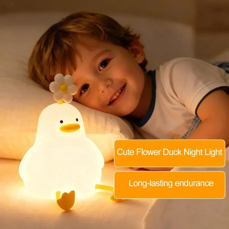 Cute Duck Led Night Light