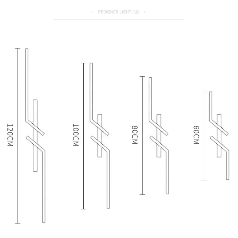 Modern LED Ceiling Light Line Design
