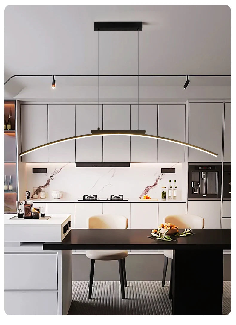 Curved LED Kitchen Bridge