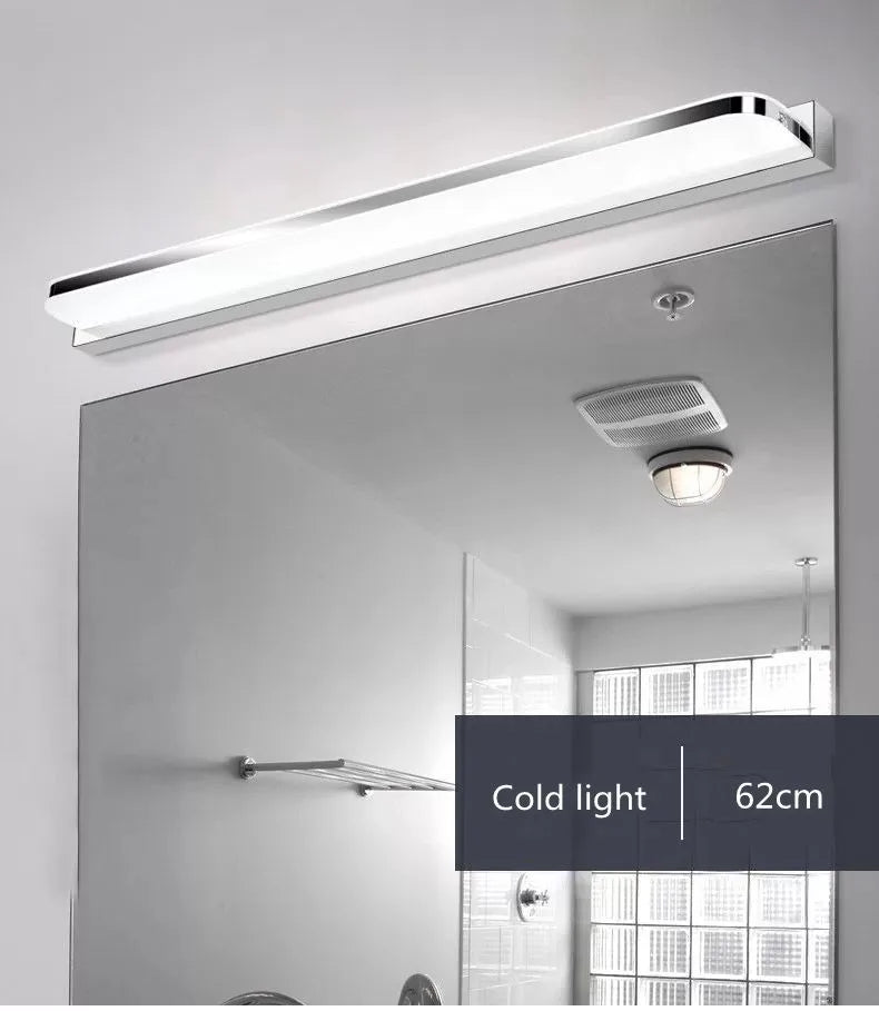 Led modern mirror wall light