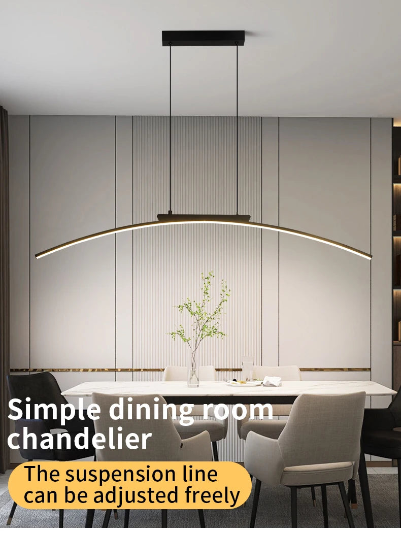 Curved LED Kitchen Bridge