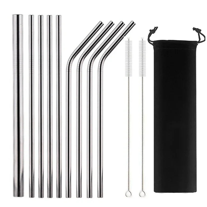 Reusable Stainless Metal Straw