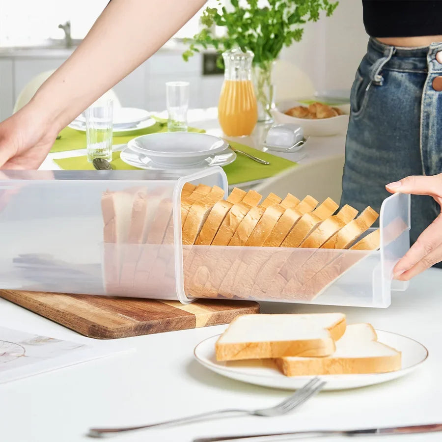 Clear Bread Loaf Container