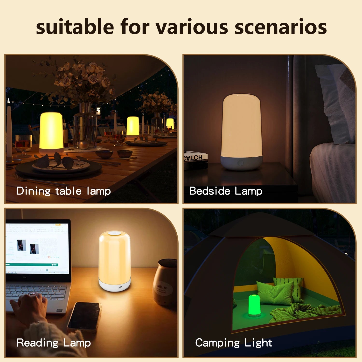 Smart Touch Bedside Table
