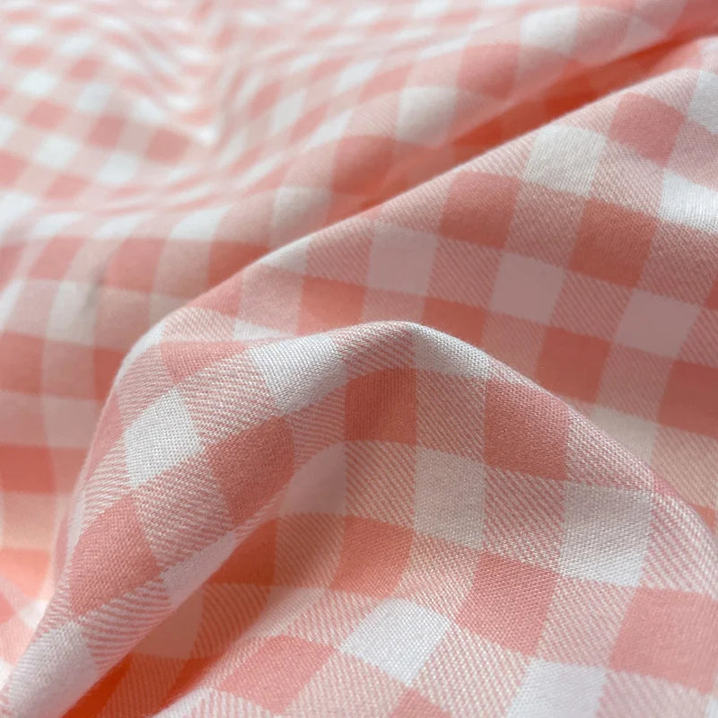 Nordic Plaid Pattern Wash Cotton Bedding Set