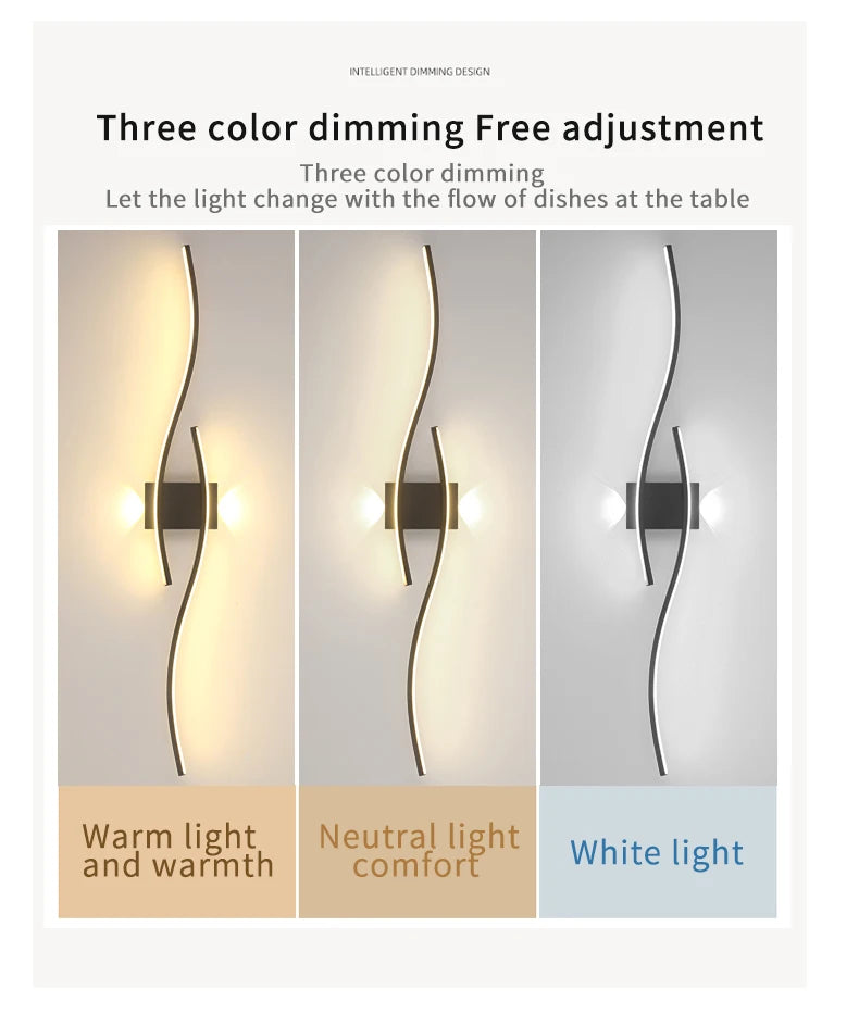 Modern Simple Wall Lamp Kitchen For Ceiling LED Living Room