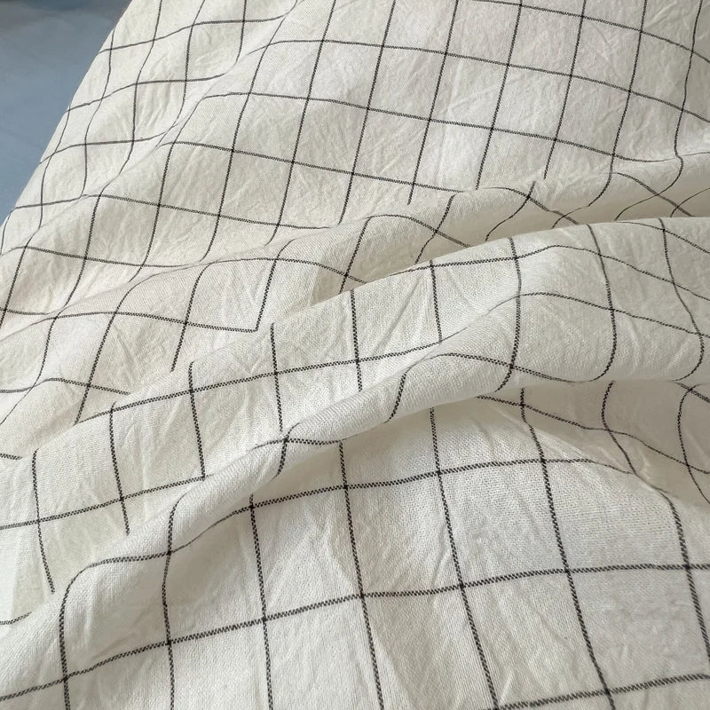 Nordic Wash Cotton Bedding Set Duvet Cover