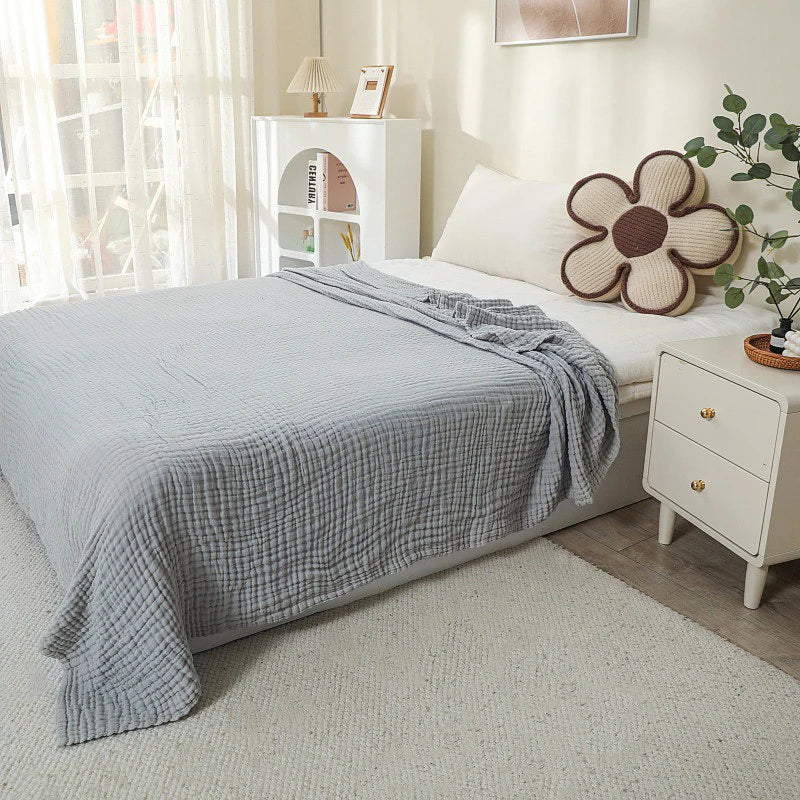 100% Cotton Throw Blanket