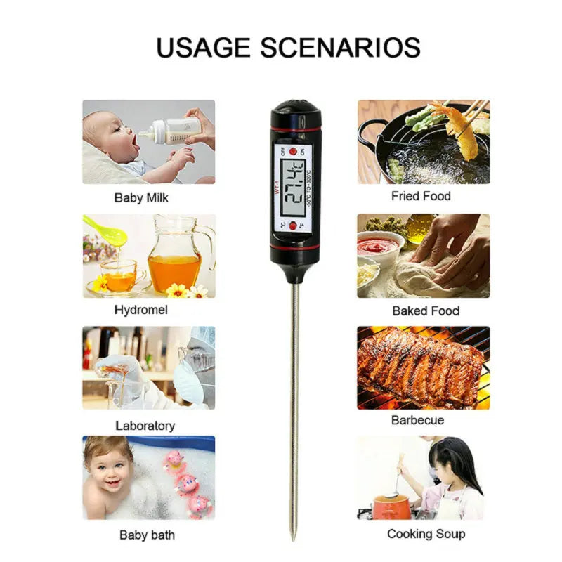 Portable Digital Kitchen Thermometer
