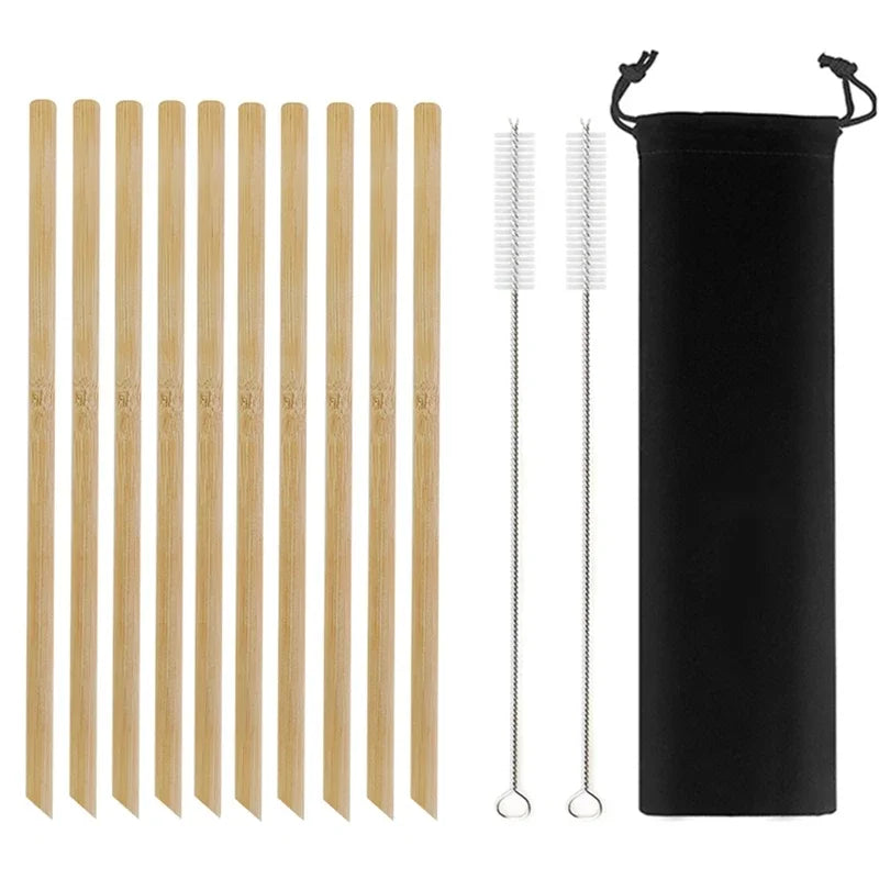 Eco-Friendly Bamboo Drinking Straw