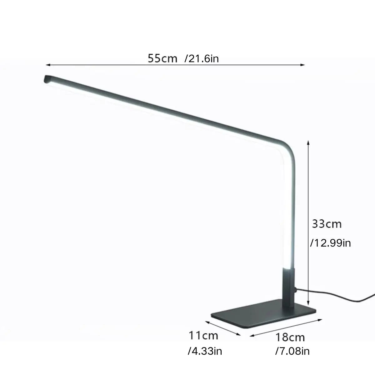 LED desk lamp with eye protection design