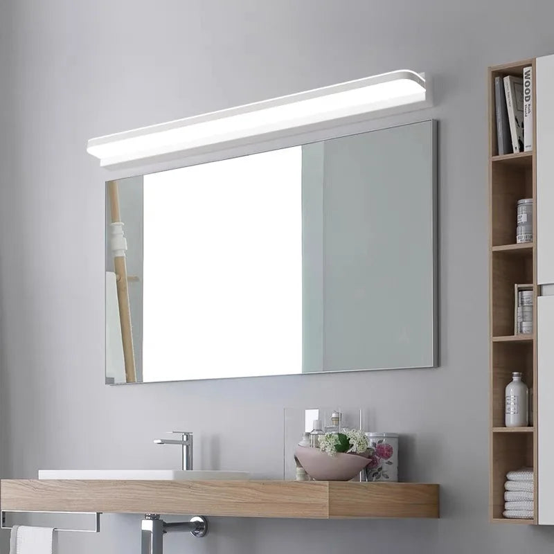 Led modern mirror wall light