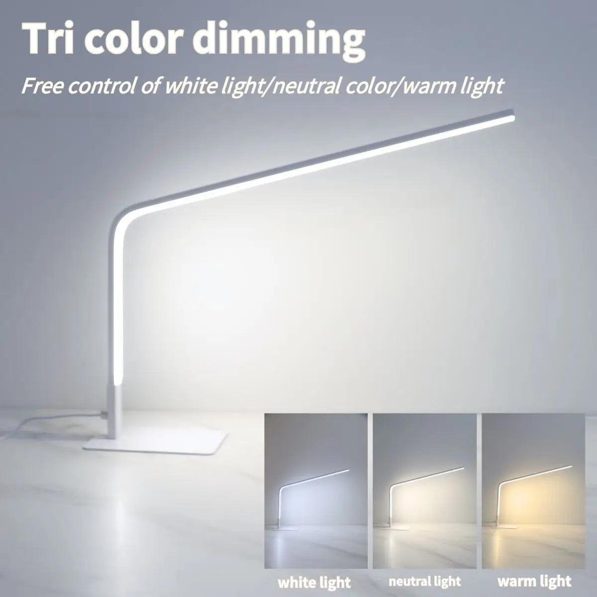 LED desk lamp with eye protection design