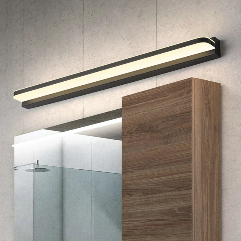 Led modern mirror wall light