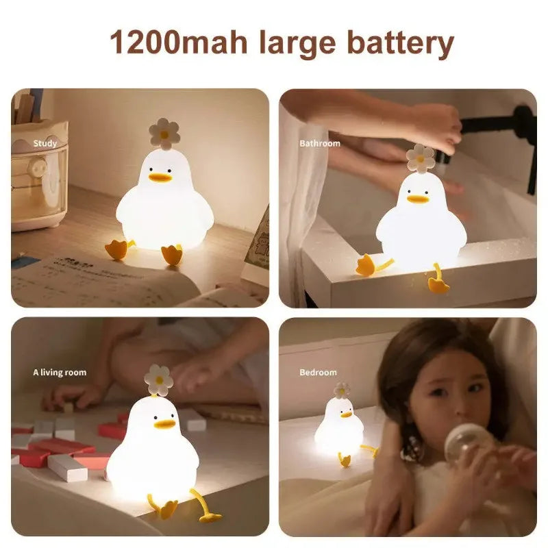 Cute Duck Led Night Light