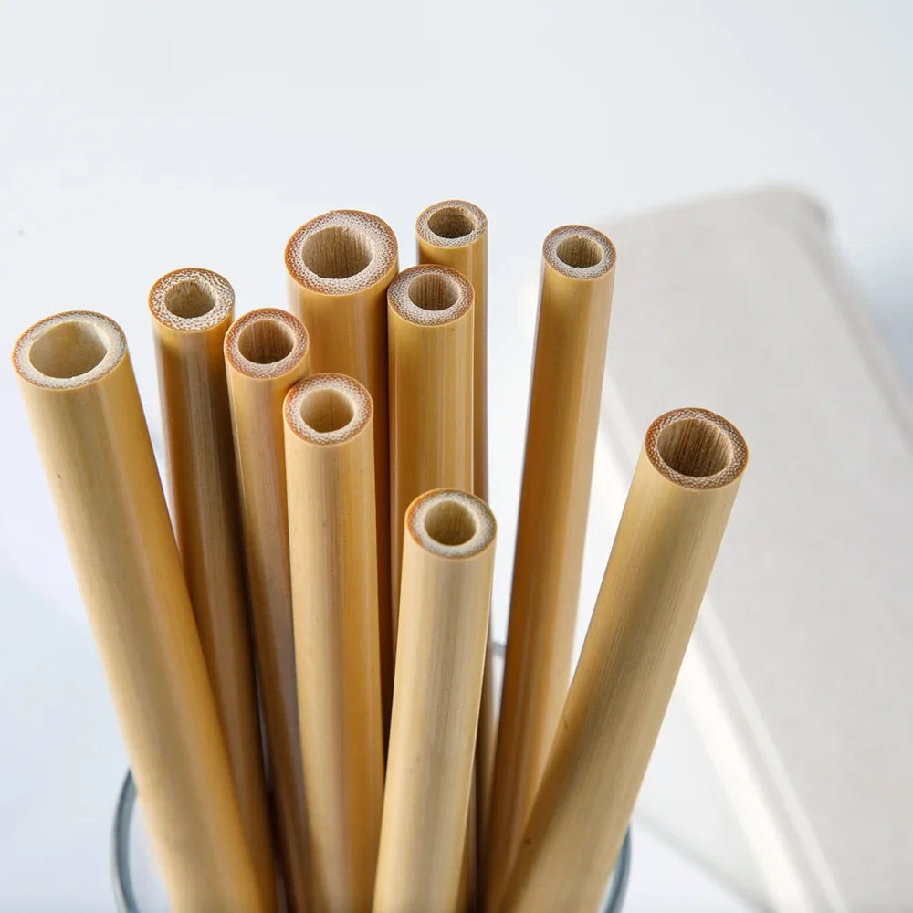Eco-Friendly Bamboo Drinking Straw