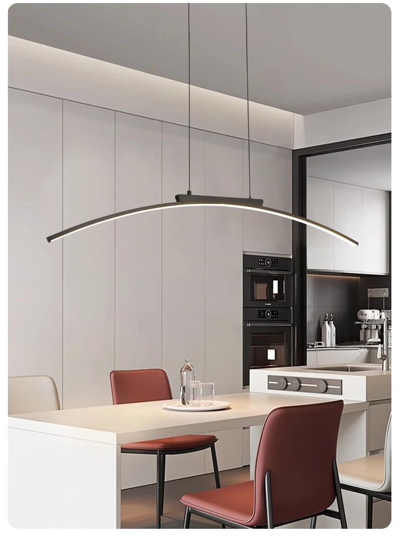 Curved LED Kitchen Bridge
