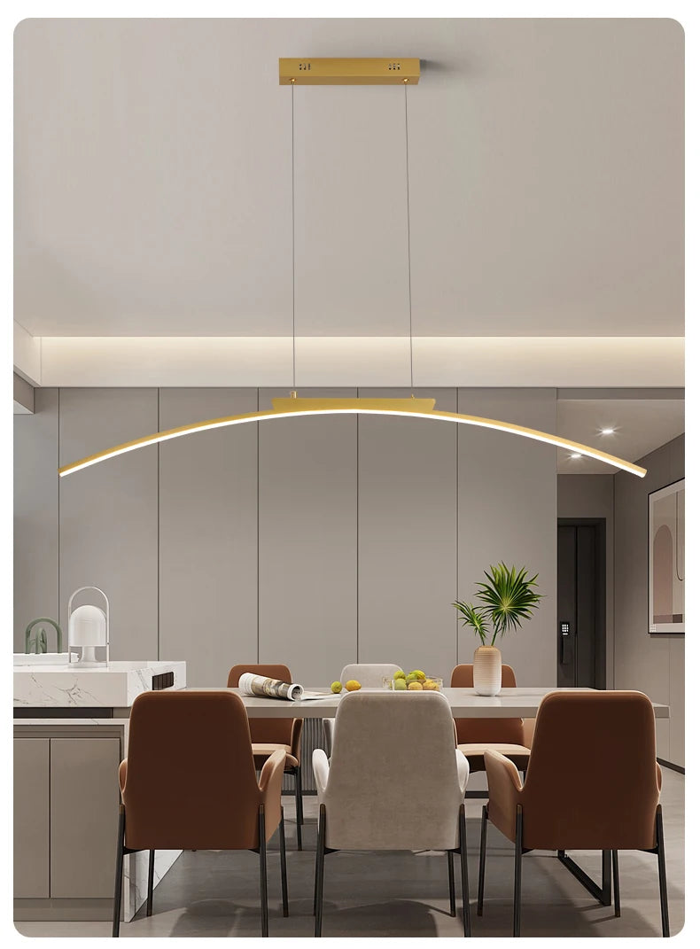 Curved LED Kitchen Bridge