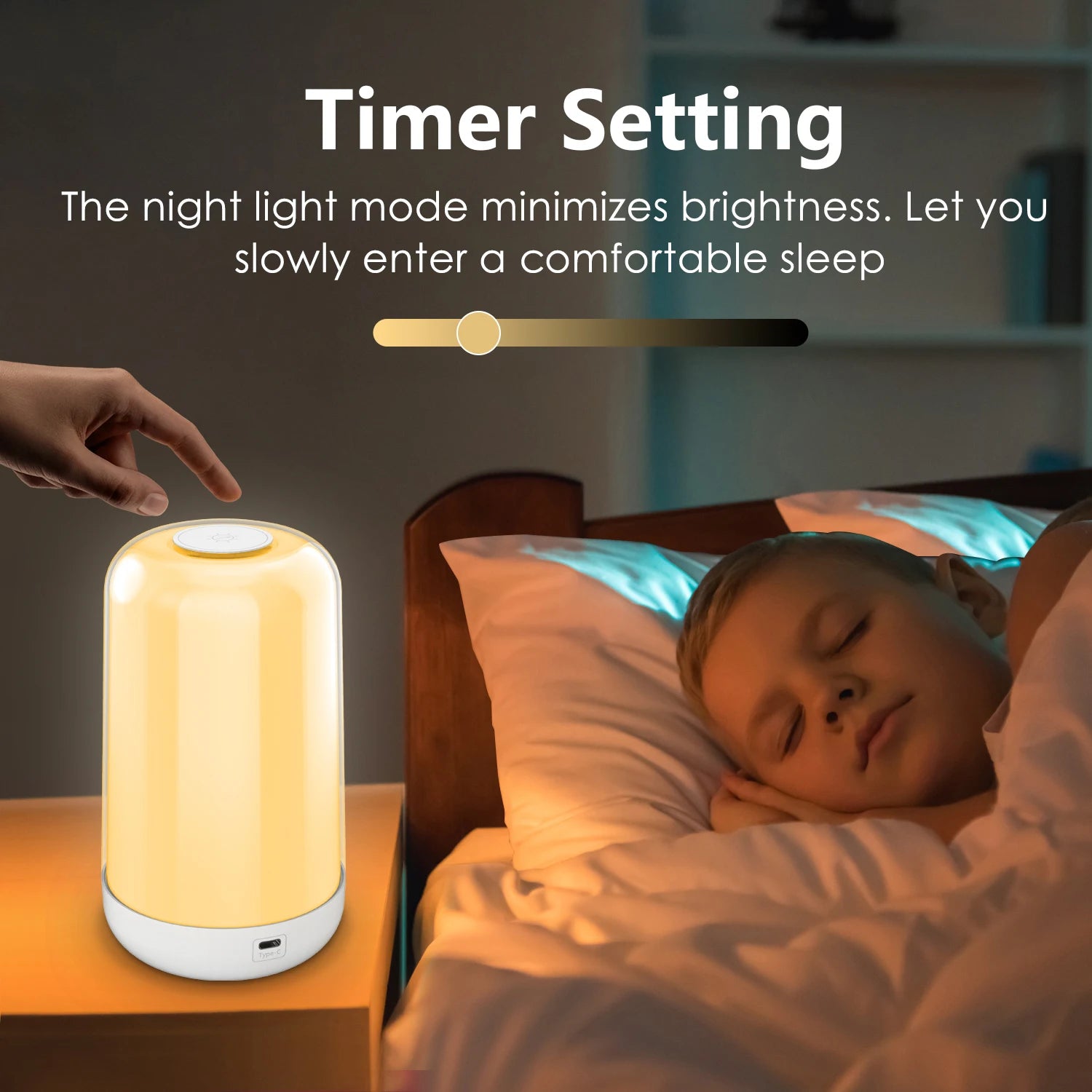Smart Touch Bedside Table