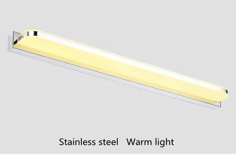 Led modern mirror wall light