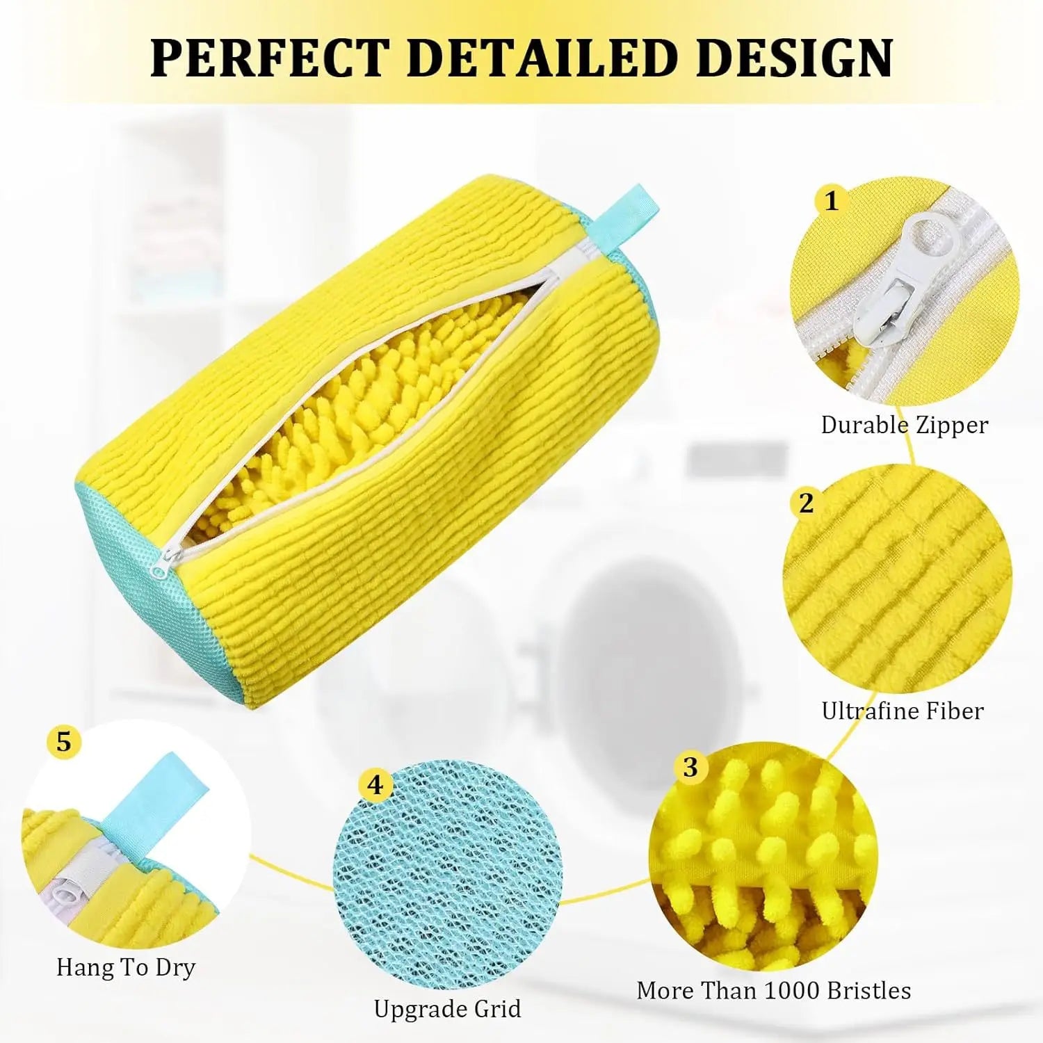 Shoe Washing Bag Padded Net Protector