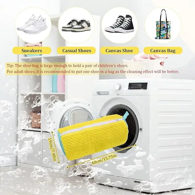 Shoe Washing Bag Padded Net Protector
