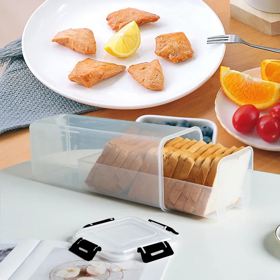 Clear Bread Loaf Container