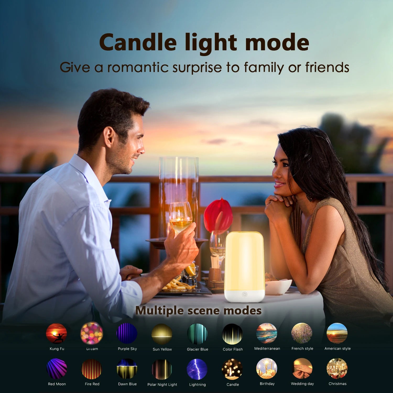 Smart Touch Bedside Table