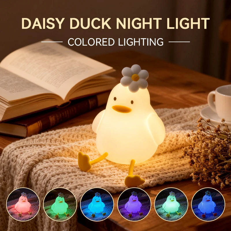 Cute Duck Led Night Light