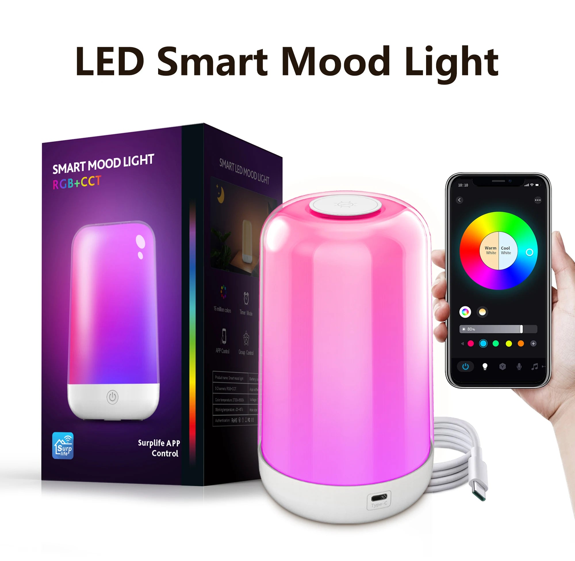Smart Touch Bedside Table