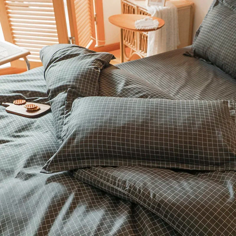 Printed Bed Set Floral Duvet Cover