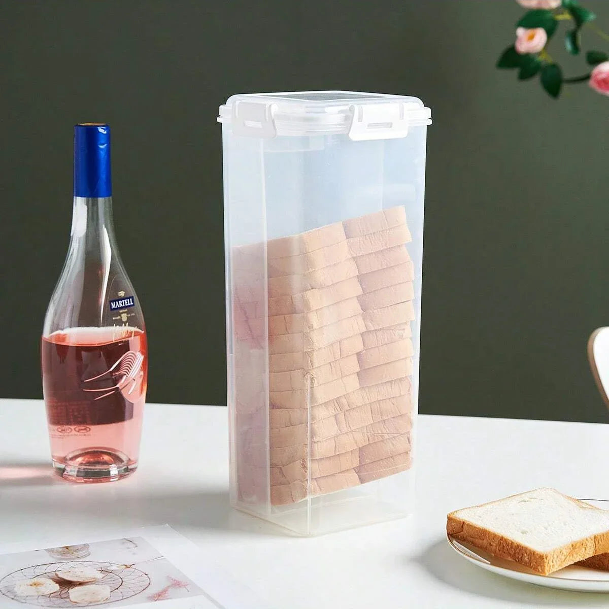 Clear Bread Loaf Container