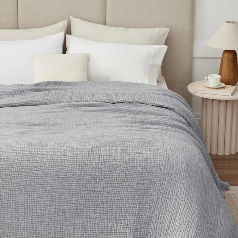 100% Cotton Throw Blanket