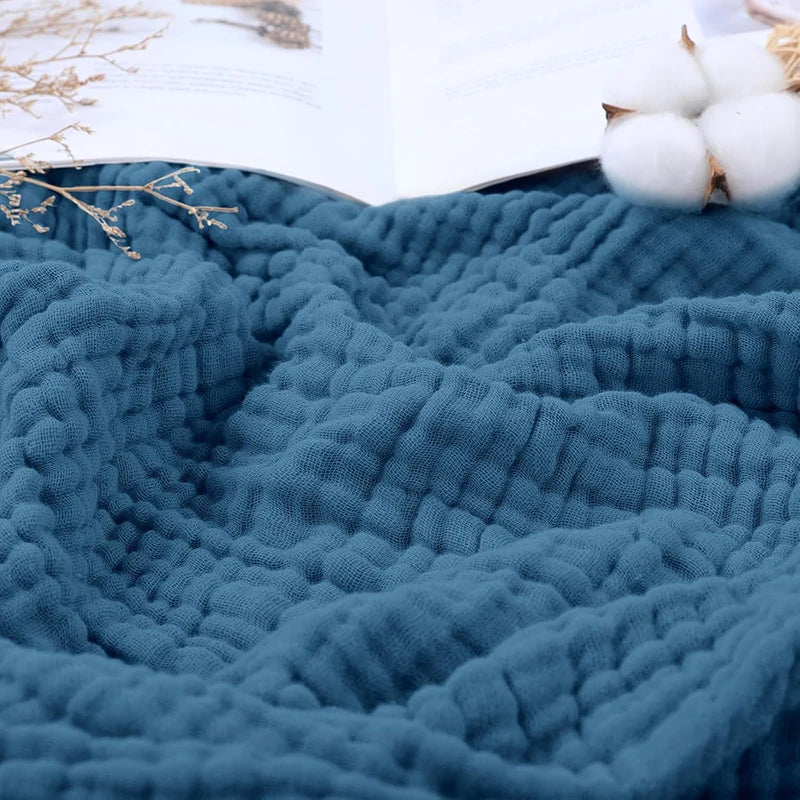 100% Cotton Throw Blanket