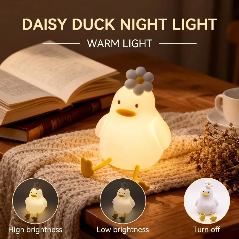 Cute Duck Led Night Light