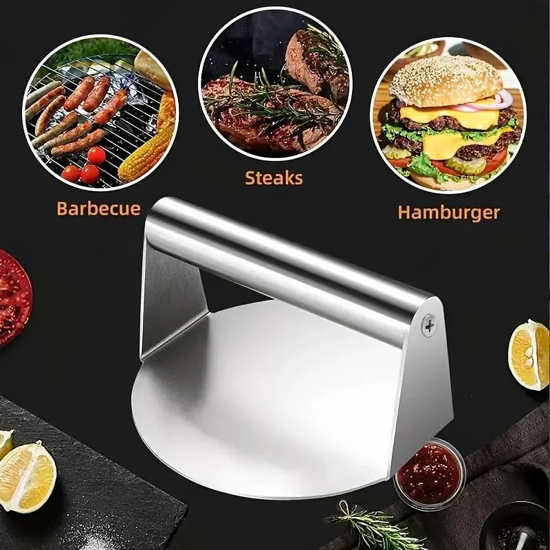 Stainless Steel Smash Burger Press