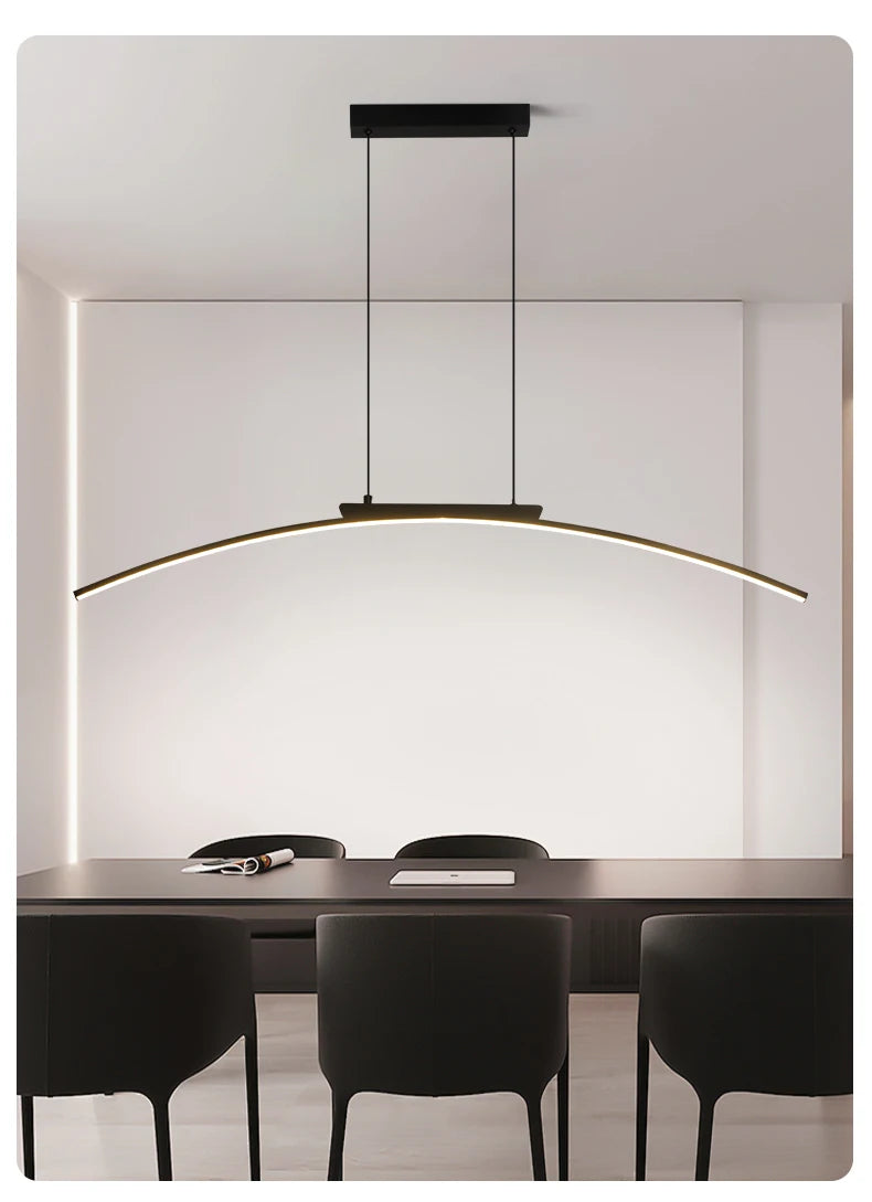 Curved LED Kitchen Bridge