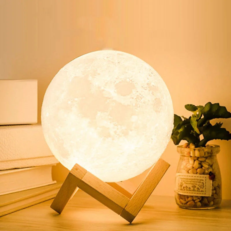 3D LED Moon Lamp Nightlight