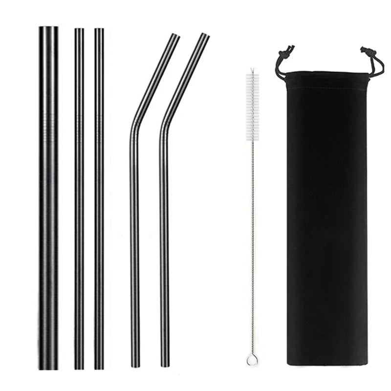Reusable Stainless Metal Straw