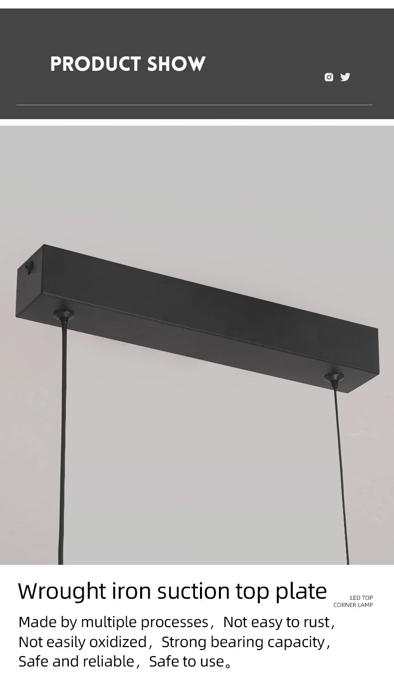 Curved LED Kitchen Bridge
