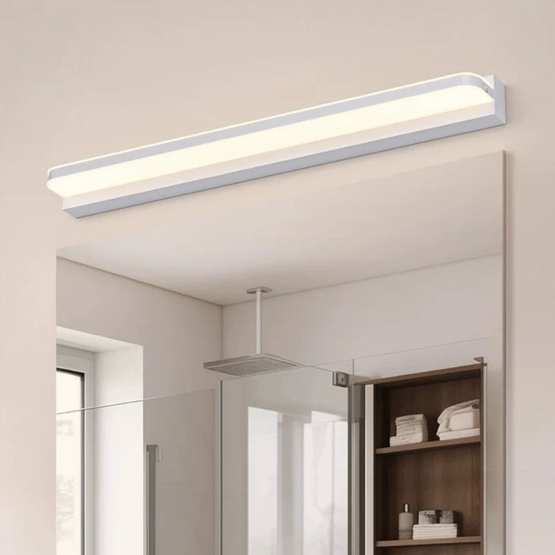 Led modern mirror wall light