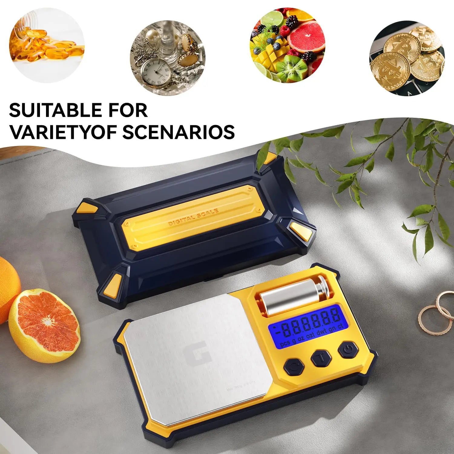 Digital Gram Scale with 300g x 0.01g Capacity