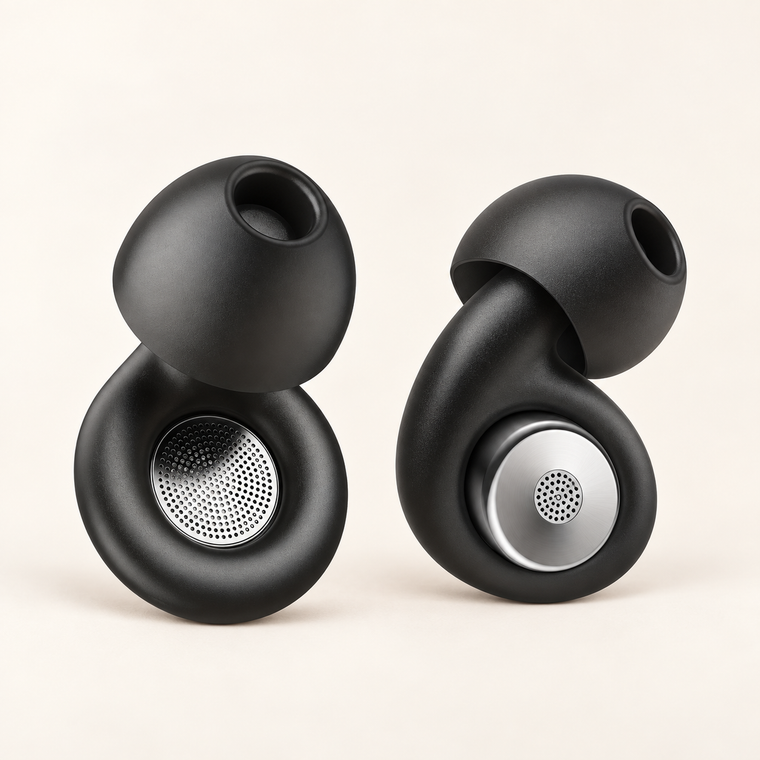 Hushly Quiet Earplugs — black