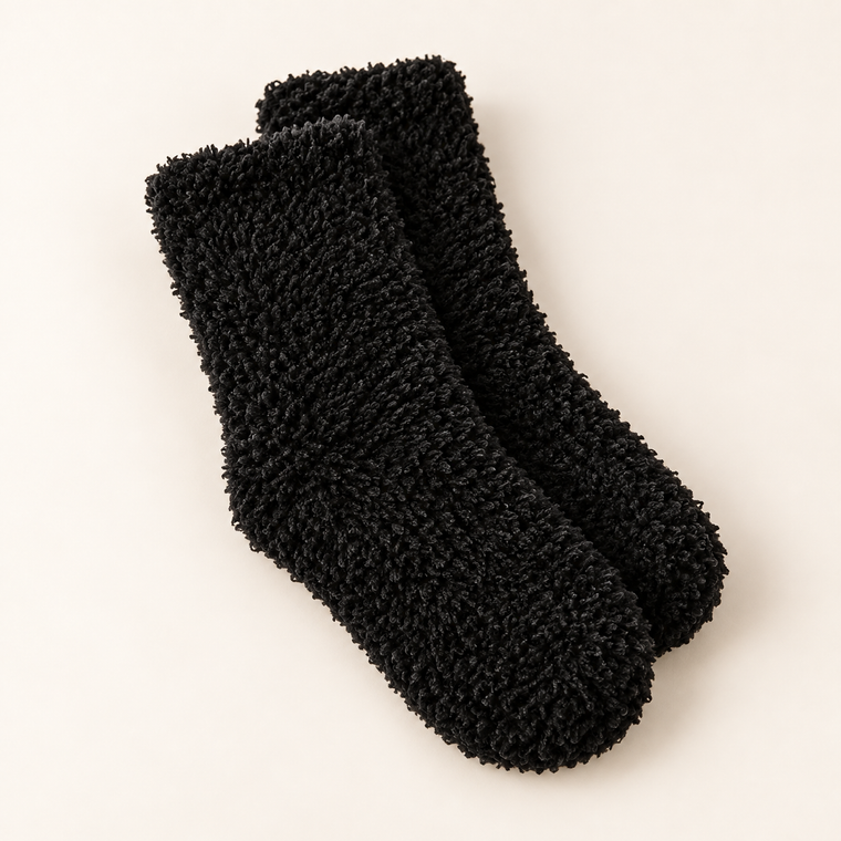 Hushly Lounge Socks in black